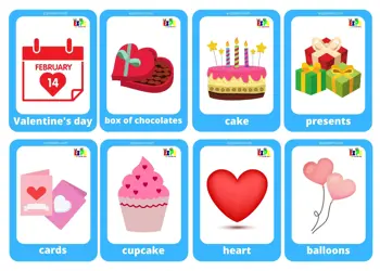 Valentine's Game Cards / Mini Flashcards